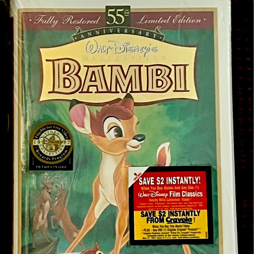 Bambi VHS